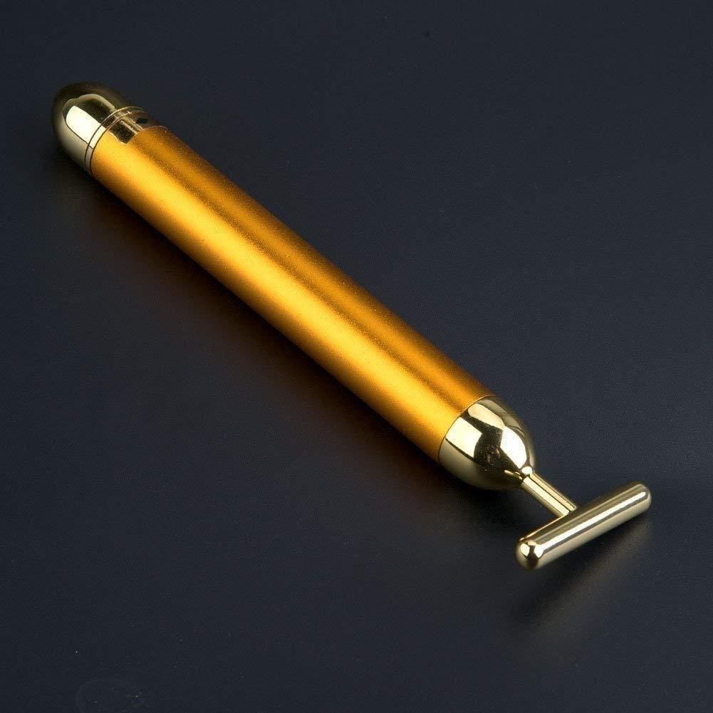 Gold Energy Beauty Bar Electric Facial Massage Roller